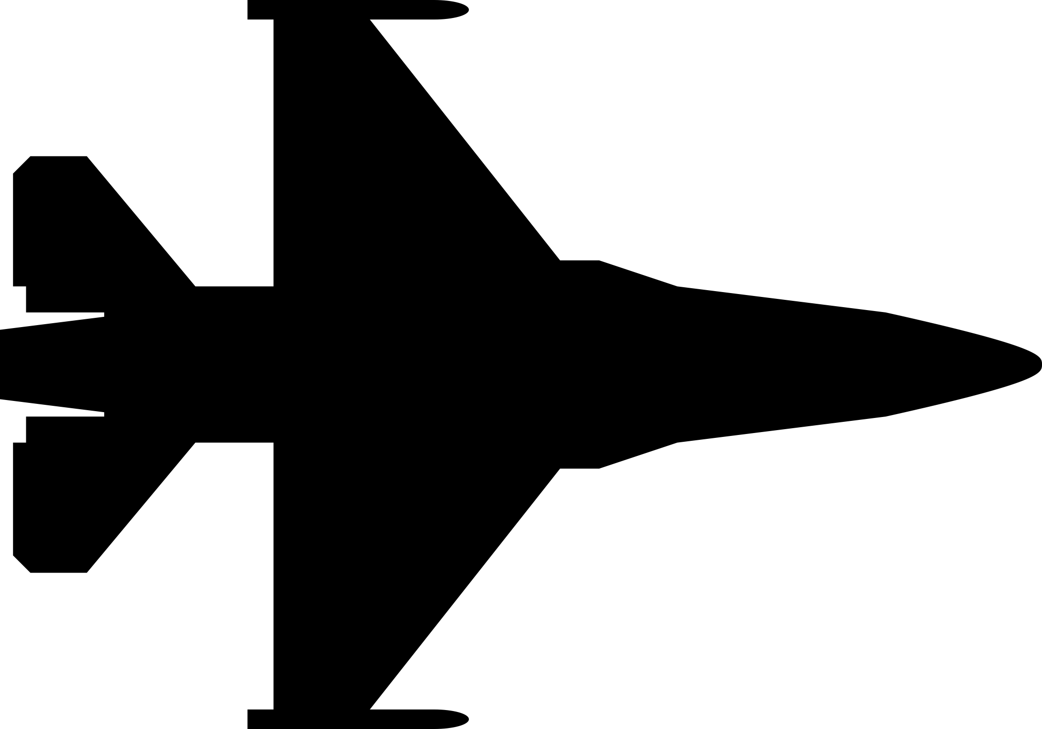Fighter Jet Outline Svg File Free Vectors
